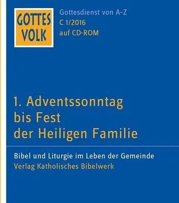 Produktbild von Gottes Volk LJ C1/2016 CD-ROM