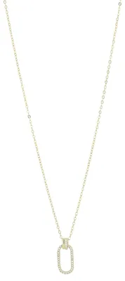 Produktbild von Akzent Damen Kette mit Anhänger Solomia "Solomia" aus 925 Sterlingsilber, rhodiniert, langlebig