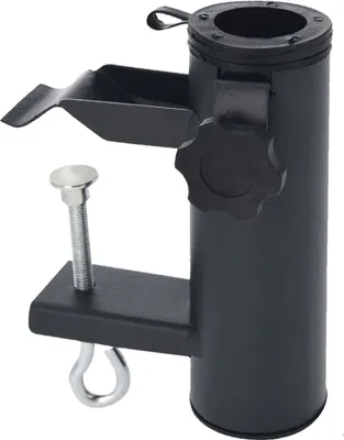 Produktbild von Sonnenschirmhalter in Anthrazit bis Ø 48 mm Klemme für Balkongeländer