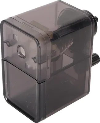 Immagine prodotto di Temperamatite per schizzi Spessore regolabile Efficiente manovella di sicurezza per schizzi carboncino trasparente nero