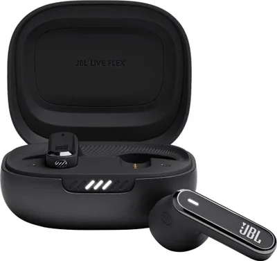 Immagine prodotto di JBL LIVE Flex Cuffie Bluetooth intrauricolari senza fili in nero (JBLLIVEFLEXBLK)