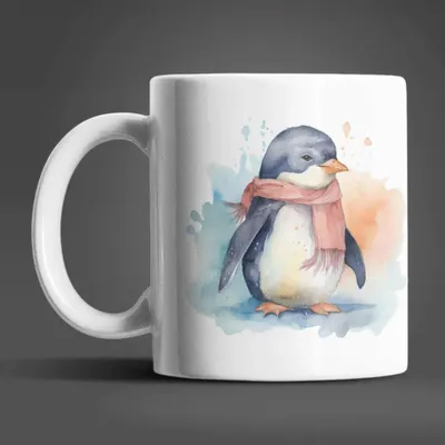 Produktbild von Süßer Pinguin Coffee Kaffeetasse Teetasse Geschenkidee