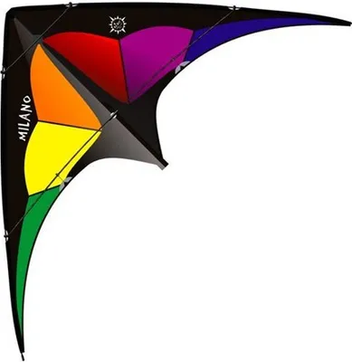 Obrázok produktu pre Kaskadérsky drak Elliot Milano Rainbow 1011534 Rainbow 170 x 79 cm