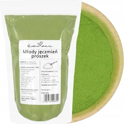 Produktbild von Junge Gerste Pulver 1 kg Gerstengras Superfood Proteinreich Ballaststoffe