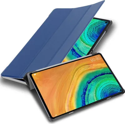 Produktbild von Cadorabo Schutzhülle für Huawei MatePad PRO (10.8 Zoll) Tablet Hülle in Blau Etui Case Cover Tasche Auto Wake up