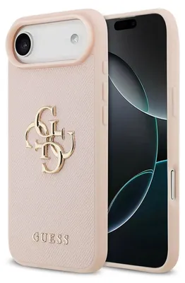 Produktbild von Big 4G Logo Hülle Grained Apple iPhone Air - Rosa