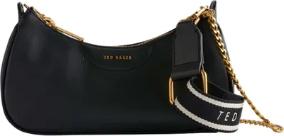 Immagine prodotto di Ted Baker borsa a tracolla borsa a tracolla Essiy Webbing Leather Crossbody Bag Black nero