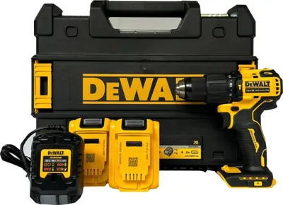 Produktbild von DeWalt DCD709D2T-QW Akku Schlagbohrschrauber 2x2Ah 18V XR + Ladegerät im TSTAK