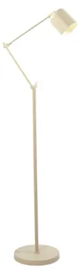Zdjęcie produktu dla Lampa stojąca - beżowy - Rijeka - metal - lampa do czytania - G9 - 1740125 - Light & Living