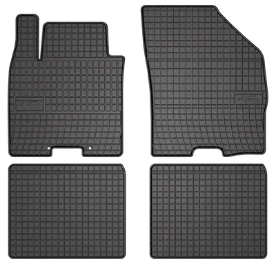 Zdjęcie produktu dla Dywaniki gumowe do Suzuki Baleno II 2015- (hatchback) – 4 szt., czarne, dopasowane – Wielganizator SolidPRO