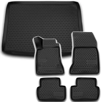 Produktbild von Gummi Kofferraumwanne + Fußmatten Set für Mercedes B-Klasse W246, Bj. 11/2011-