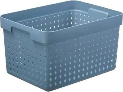 Produktbild von NHG Aufbewahrungskorb SEOUL BASKET L PP blau