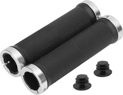 Obrázok produktu pre 1 pár ľahkých gumových rukovätí na riadidlá pre MTB protišmyková pena s PlugSilver