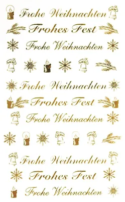 Productafbeelding van AVERY ZWECKFORM 52391 Avery Zweckform® Z-Design 52391, kerststickers, tekst: "Fijne Kerst"