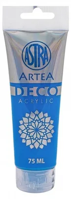 Zdjęcie produktu dla Astra Farba akrylowa Deco Artea 75 ml tuba niebieska
