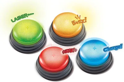 Obrázek produktu pro Learning Resources Lights and Sounds Buzzers, 3 rok/roky, Nutné baterie, AAA, Vícebarevný