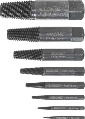 Produktbild von GEDORE 8551-88 Schraubenausdreher-Satz 8-teilig M3-M45, 6759890