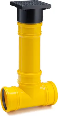 Produktbild von Revisionsschacht Teleskoprohr Drainage Kontrollschacht Inspektionsrohr DN110 Schacht 80 cm
