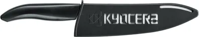 Produktbild von KYOCERA Klingenschutz für Keramikmesser, für Klingen von 16 - 18 cm, Messerschutz ohne Messer, Kunststoff, Schwarz, Messer Schutzhülle für Küchen Messer, Messerscheide ohne Messer