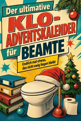 Produktbild von Der ultimative Klo-Adventskalender für Beamte