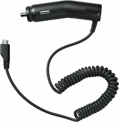 Image de Samsung Car Adapter 5W Micro-USB Câble de charge pour voiture Noir Nouveau
