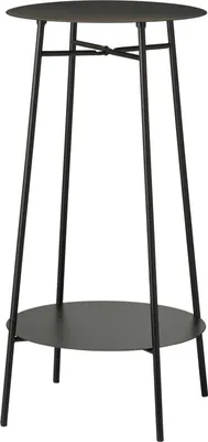 Immagine prodotto di Tavolo alto RENI, Ø 35 x 60 cm, nero