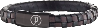 Produktbild von Police Armband PJ25689BLB.03-L Connector Leder braun/schwarz
