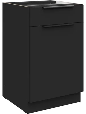 Produktbild von Unterschrank mit schublade 50 SILVIA 10 schwarz