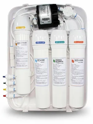 Produktbild von Umkehrosmose 4 Stufen SLIM MF PP 300, keine Purificare, Schnellverschluß