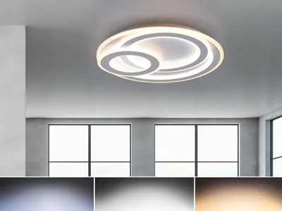 Immagine prodotto di Plafond lampada da soffitto moderna da incasso LED MITA bianco Trio 629210331