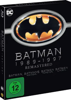 A box set of Batman movies from 1989-1997, remastered.