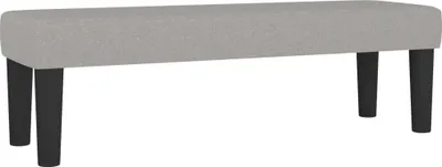 Obrázok produktu pre vidaXL Lavica Light Grey 100x30x30 cm Látka