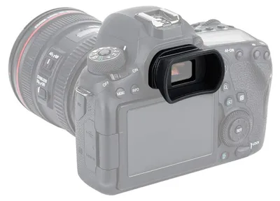 Productafbeelding van Zachte siliconen oculair oogschelp voor diverse camera's, vervangt de Ef. en Eb. Oogschelp