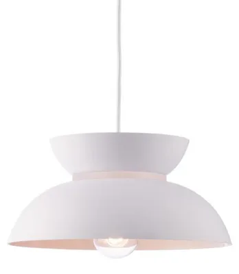 Obrázok produktu pre Závesné svietidlo ACA AEOLUS KS871P29WH, kov, biele, priemer 29 x výška 120 cm