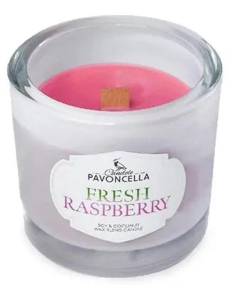 Obrázok produktu pre Sójová sviečka Fresh Raspberry, biela, 170 g – Pavoncella