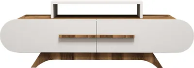 Produktbild von Skye Decor, Rose - Walnut, White, TV-Schränke, Nussbaum, 145 x 49,8 x 36,8 cm