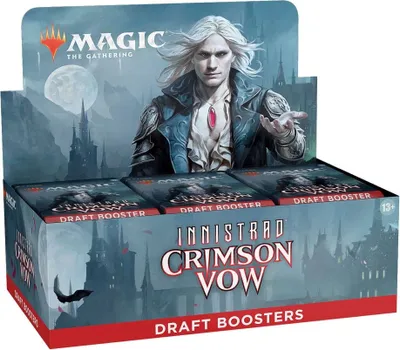 Produktbild von Wizards of the Coast Magic the Gathering Innistrad: Crimson Vow Draft-Booster Display (36) english