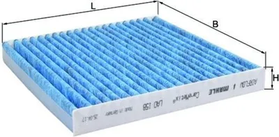 Obrázok produktu pre Filter vzduchu v kabíne KNECHT LAO 158