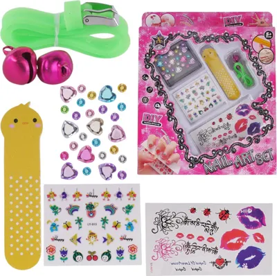 Produktbild von Kreatives Nagelkunst-Set + Aufkleber