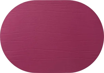 Produktbild von daff - Tischset oval leatherixx Dumbo 34 x 42 cm, redwine