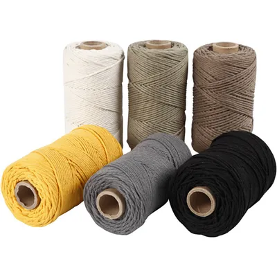 Produktbild von Creativ Company 414766, Baumwolle, Polyester, Mehrfarbig, 198 m, 2 mm, 330 g