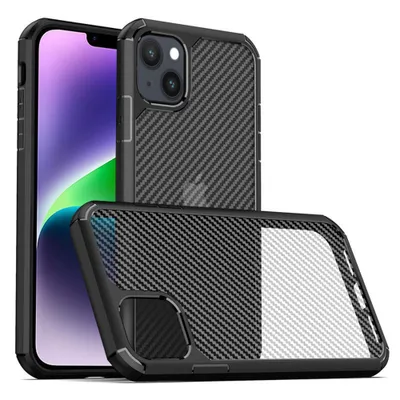 Produktbild von Techsuit CarbonFuse – Schutzhülle für iPhone 14 Plus – schwarz