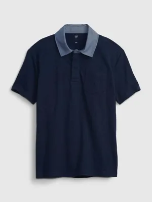 Produktbild von GAP Kinder-Poloshirt 585694-02__XS