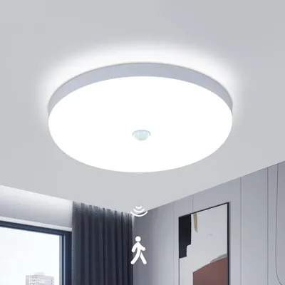 Zdjęcie produktu dla Lampa sufitowa LED z czujnikiem ruchu Ø24CM