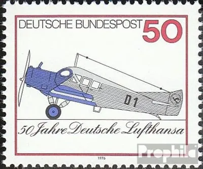 Produktbild von Briefmarken BRD (BR.Deutschland) 1976 Mi 878 (kompl.Ausg.) FDC 50 Jahre Deutsche Lufthansa