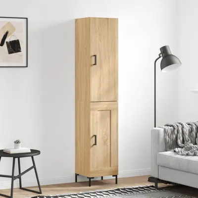 Zdjęcie produktu dla vidaXL Deska wysoka dąb sonoma 34,5x34x180 cm Materiał drewnopochodny