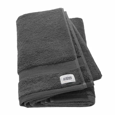 Zdjęcie produktu dla Ręcznik prysznicowy LOESCHEN Schöner Wohnen-Cuddly-H antracyt 70x140 cm