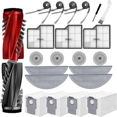 Image de Kit de rechange pour robot aspirateur avec filtre et brosses, 23 pièces