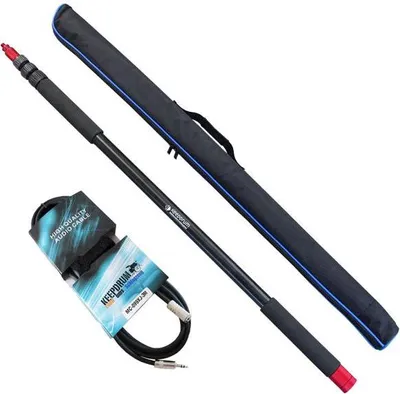 Produktbild von keepdrum Tonangel mk3500 Boompole 3,5m mit Tasche und Verlängerungskabel