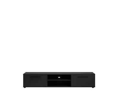 Produktbild von FurMeb24 TV-Lowboard MAXIONE 190 x 37,5 cm - mattschwarz